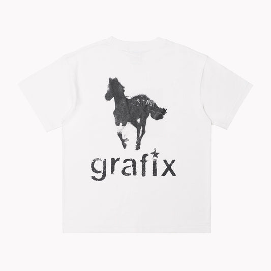 DASH GFX / T-SHIRT / WHITE