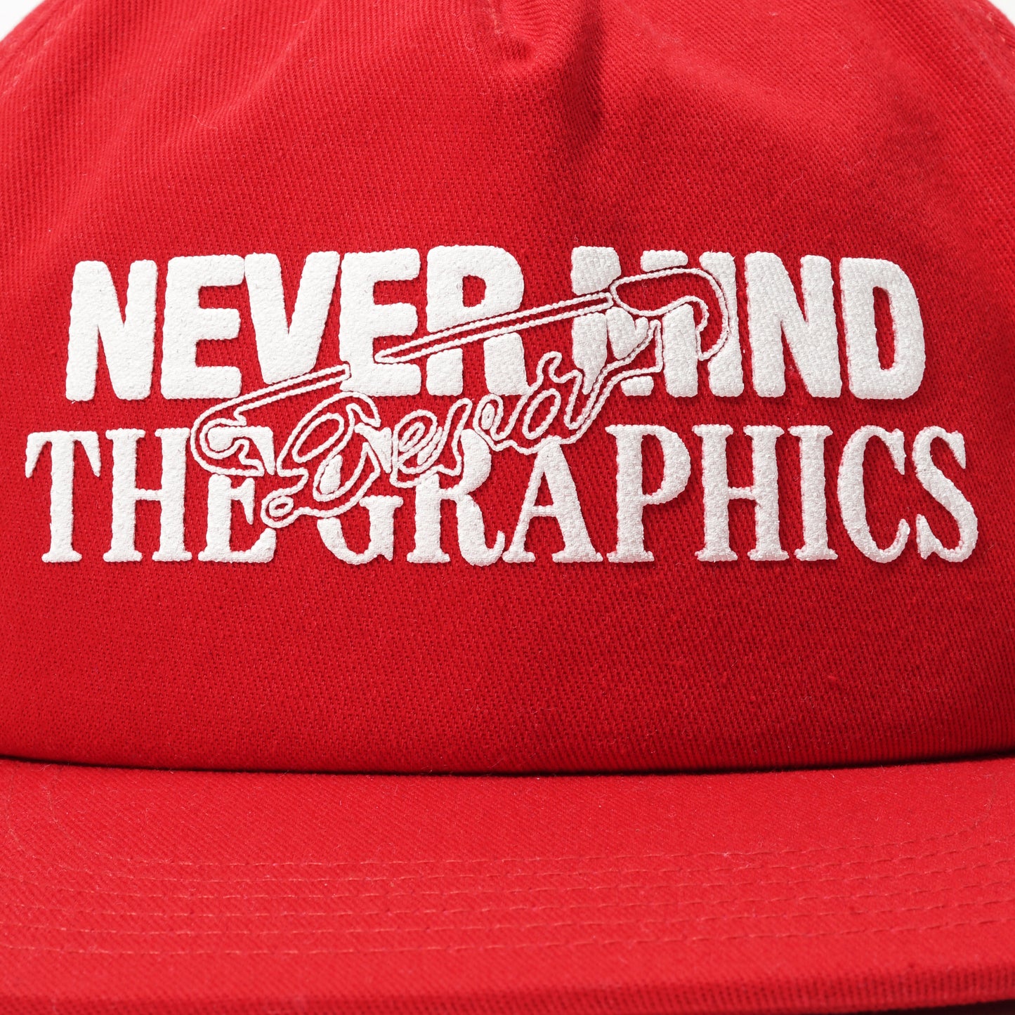 STRAPBACK CAP RED AW'25