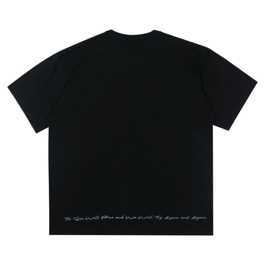 GREY ALIEN T-SHIRT [BLACK]
