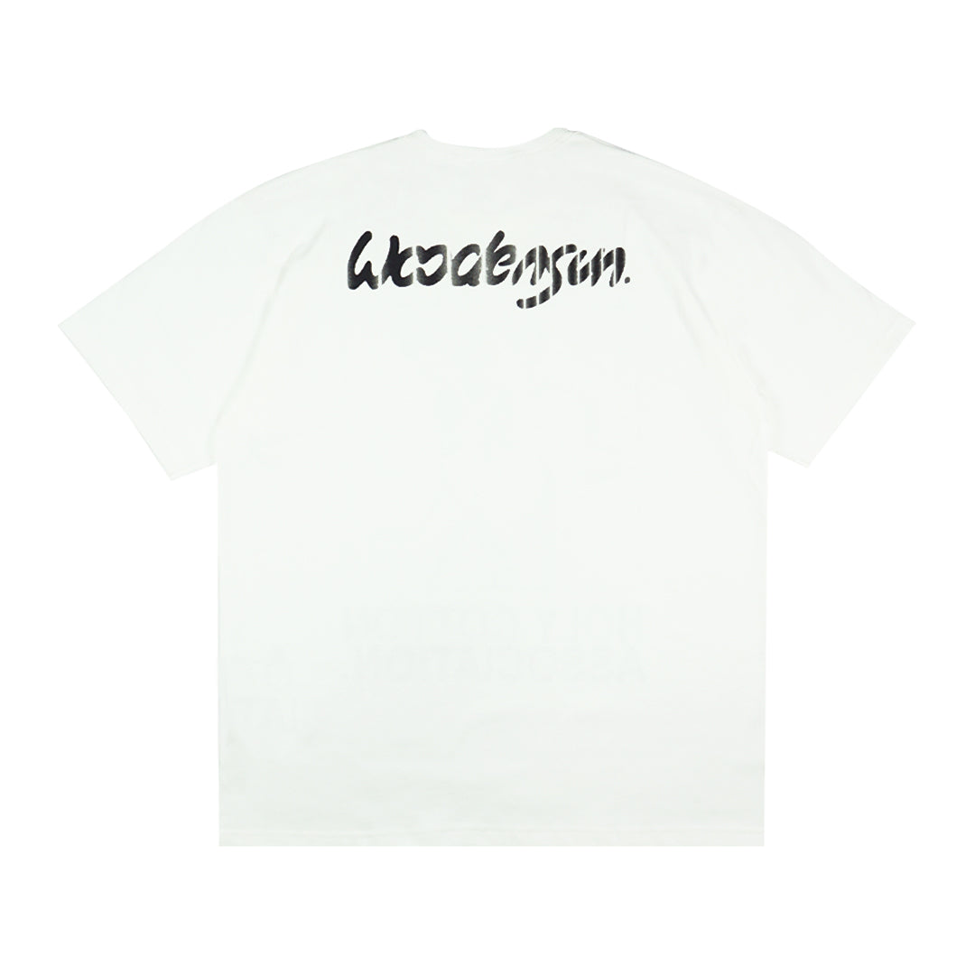 HOLY COTTON T-SHIRT [WHITE]