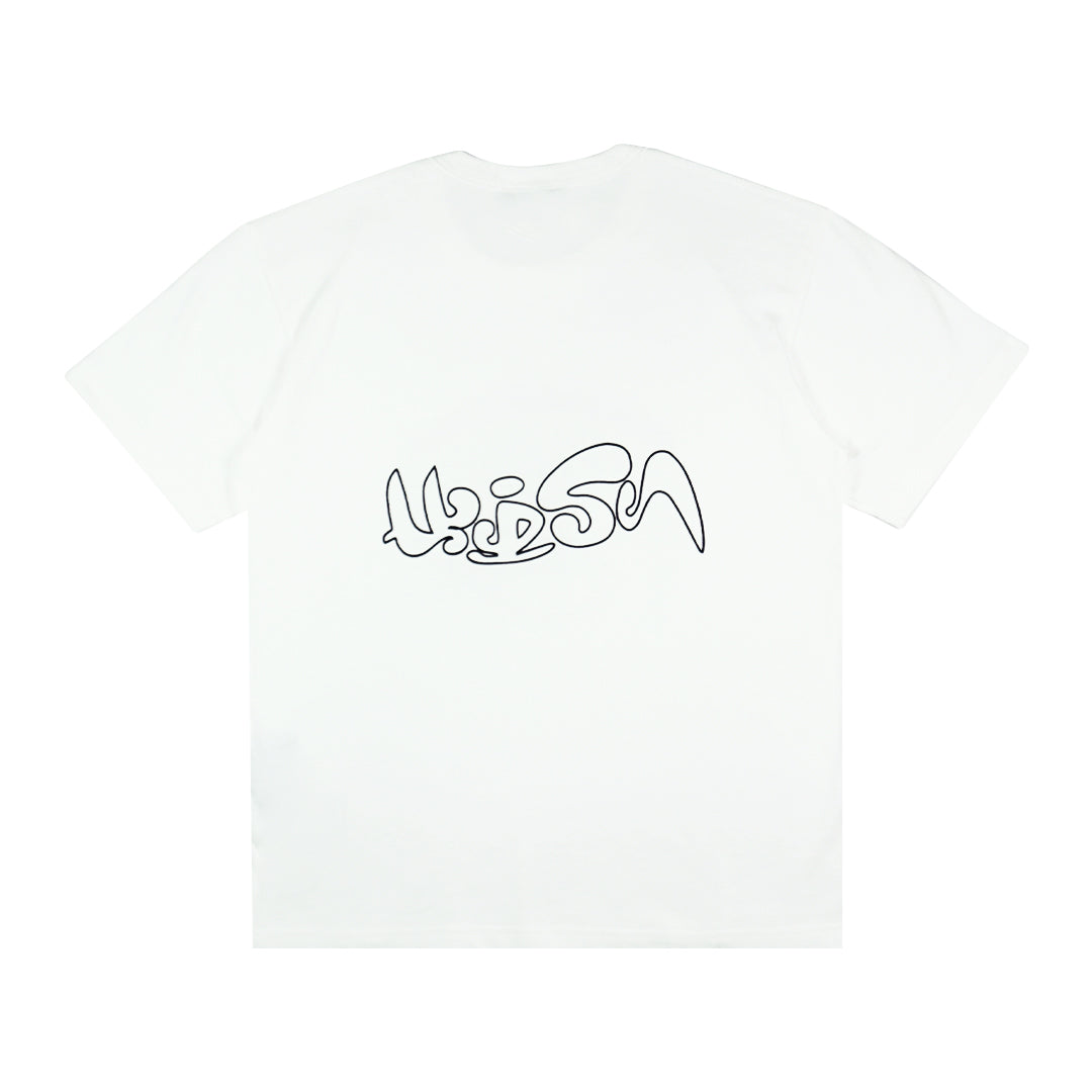 RAINBOW SKY T-SHIRT [WHITE]