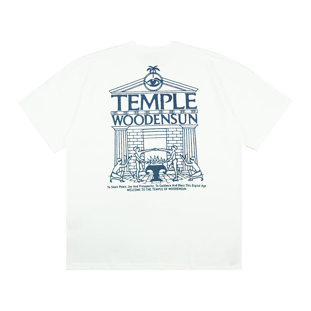 TEMPLE T-SHIRT [WHITE]