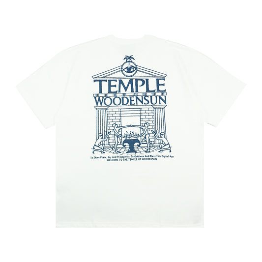 TEMPLE T-SHIRT [WHITE]