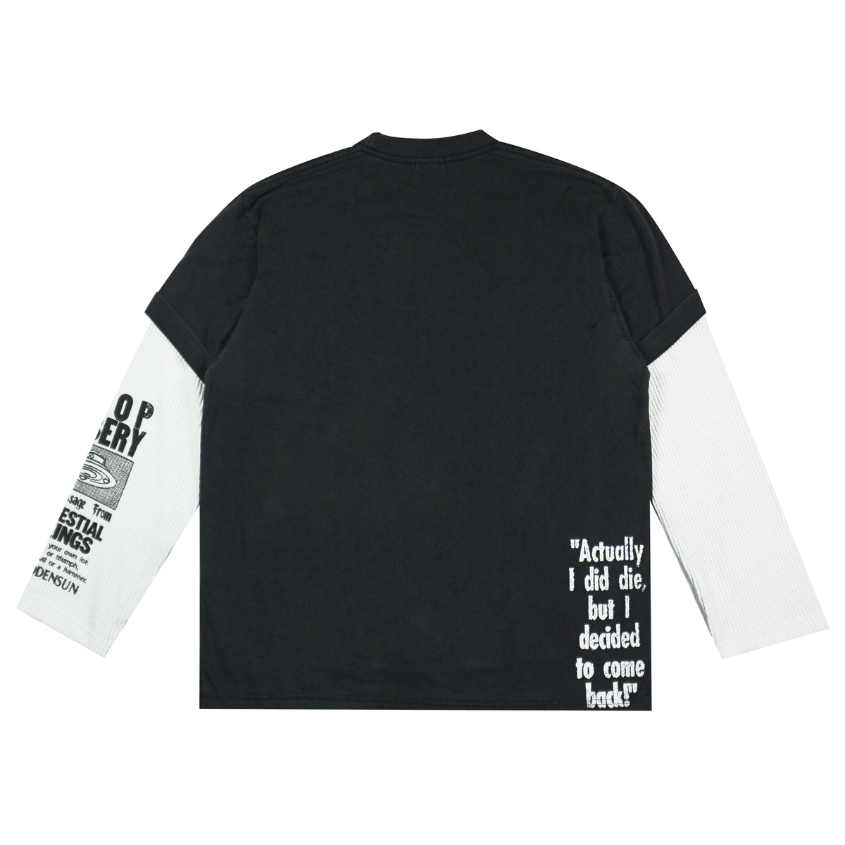 WRECKAGE LAYERED T-SHIRT [MULTI]