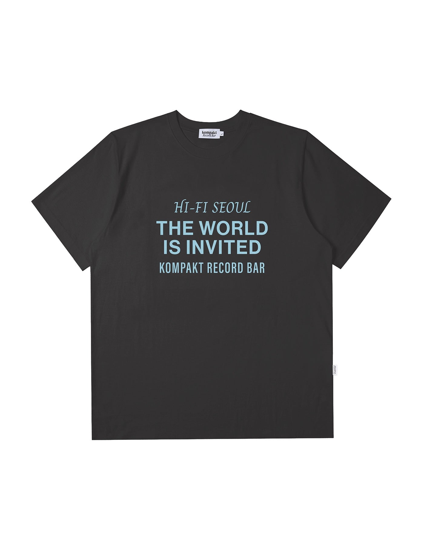 KRB MULTI LOGO T-SHIRT [ CHARCOAL ]