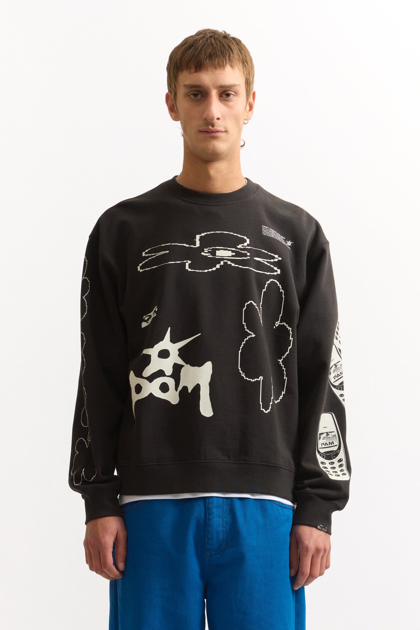 ICONS CREW NECK SWEAT