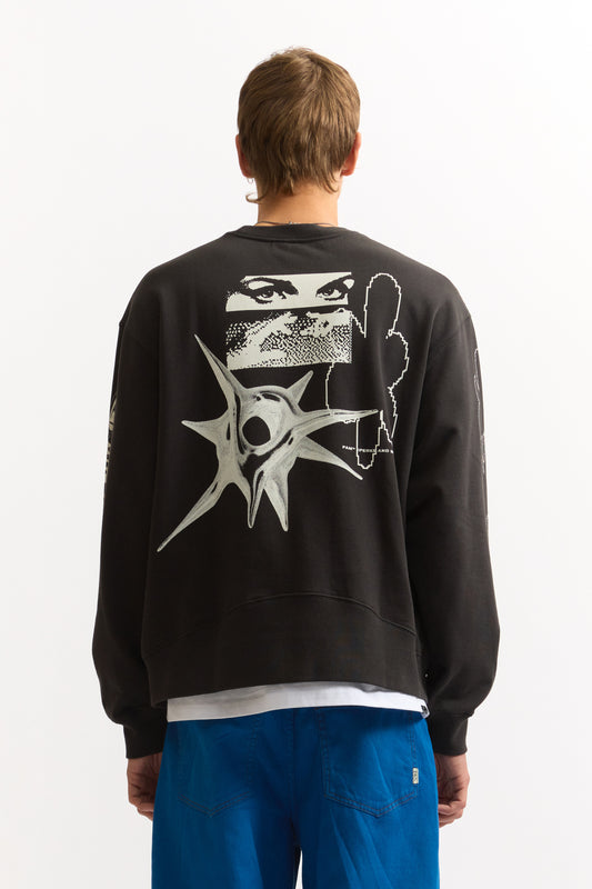 ICONS CREW NECK SWEAT