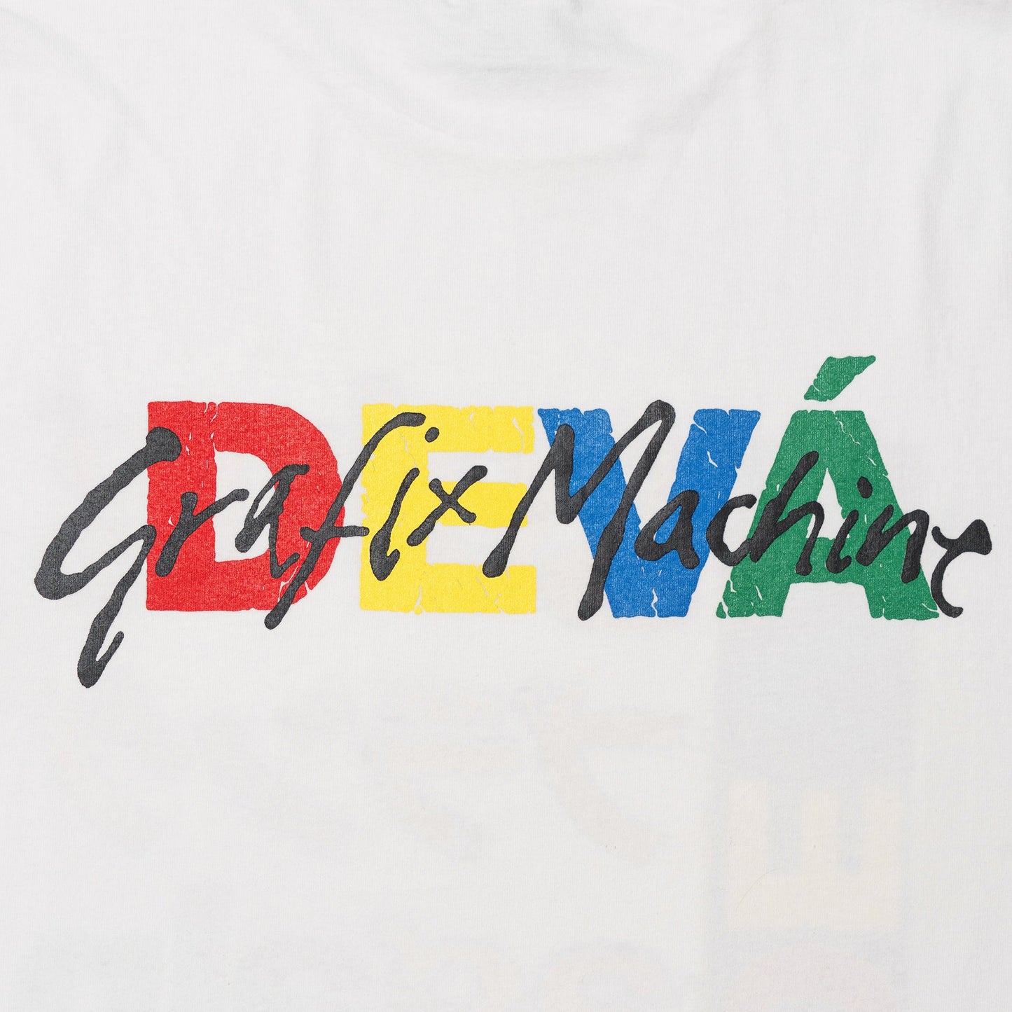 UNFAZED GFX / LS T-SHIRT / WHITE