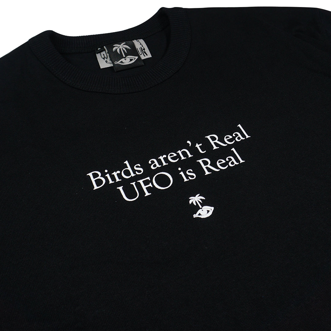 BIRDS T-SHIRT [BLACK]