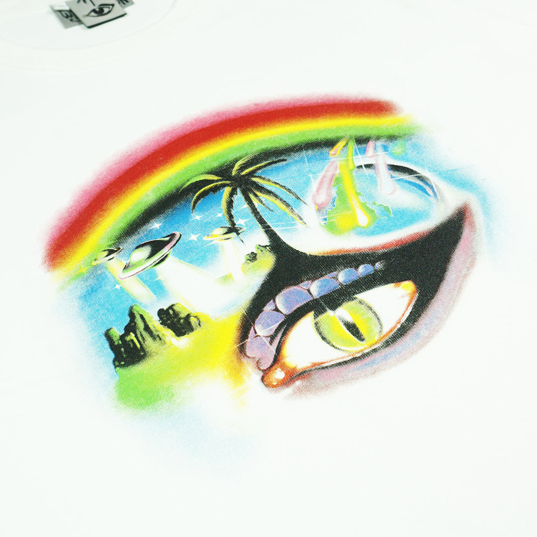 RAINBOW SKY T-SHIRT [WHITE]