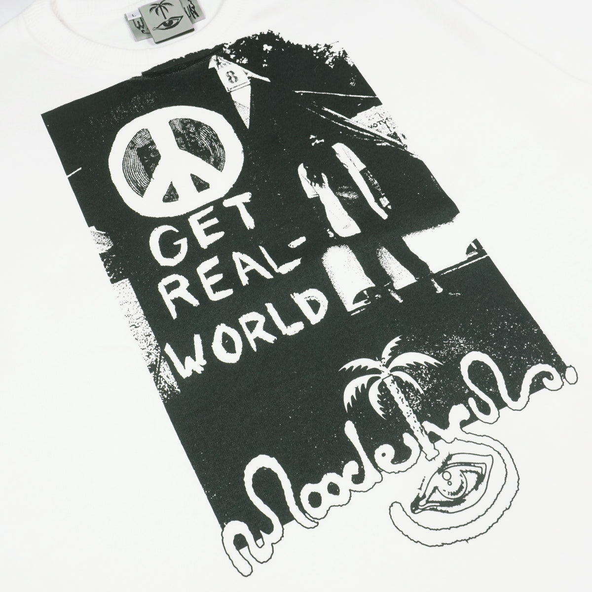 REAL LIFE T-SHIRT [WHITE]