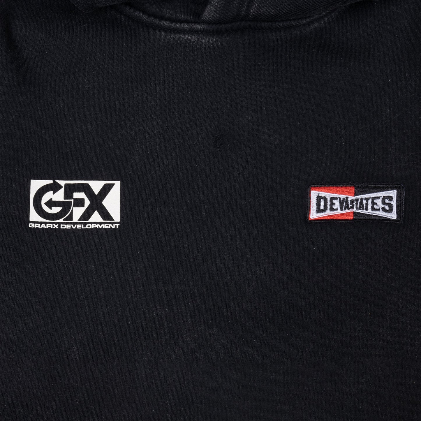 GARAGE / HOODIE / WASHED BLACK