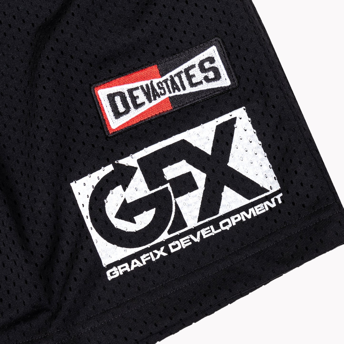 GARAGE / MESH SHORT / BLACK
