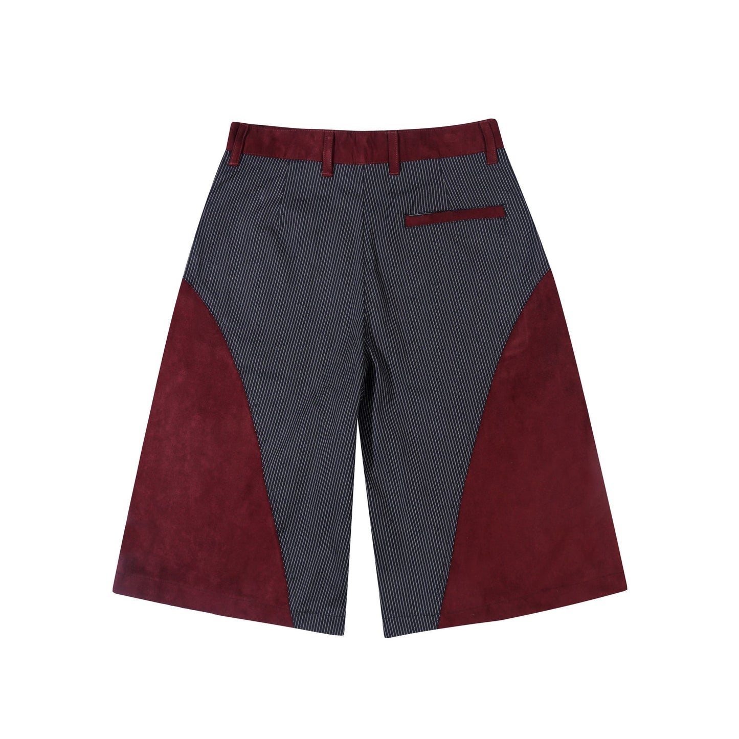 QUIET UNDER NONE X TSUKASA STRIPE MEDIUM SHORTS