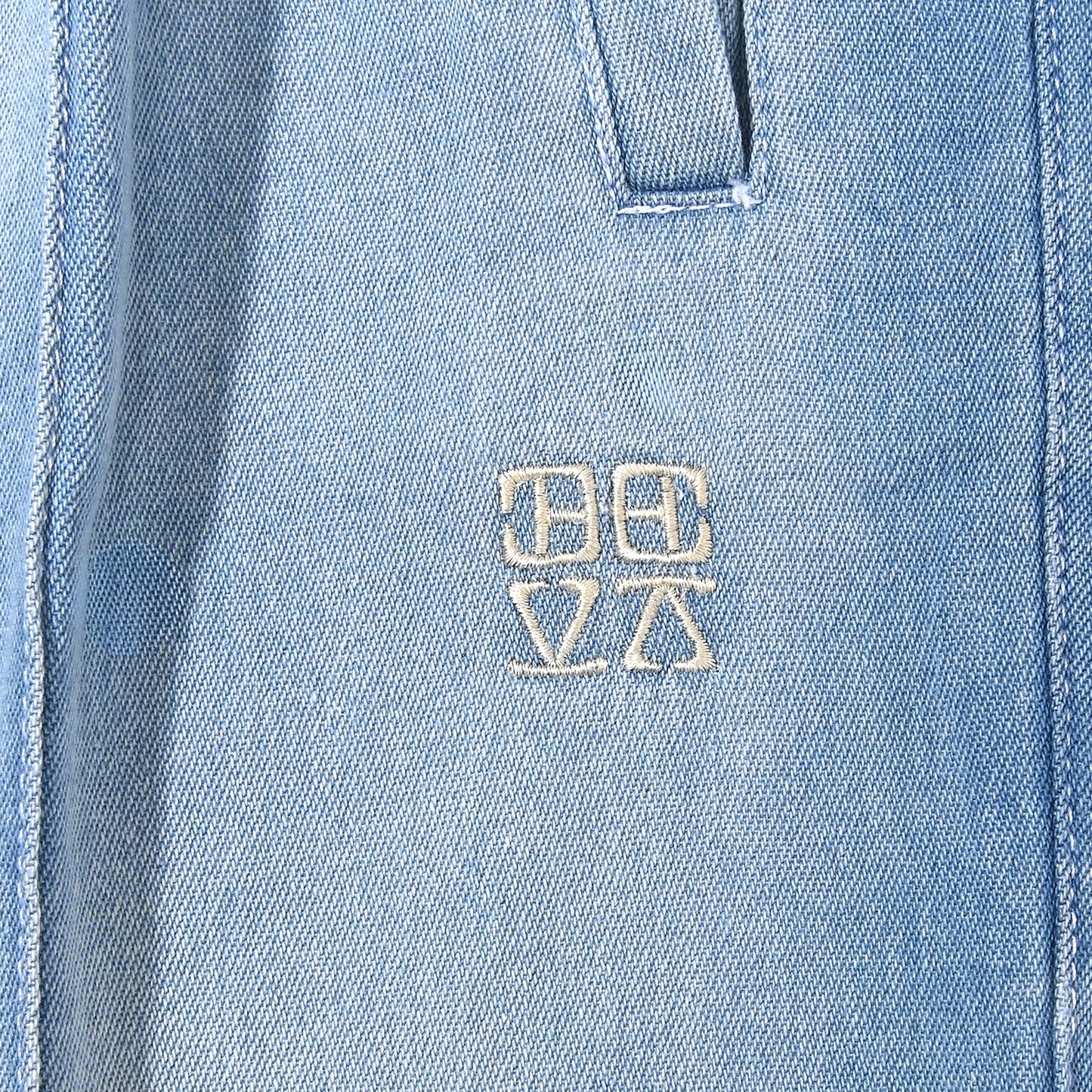 MIDTOWN PLEATED EASY PANTS SS26 [WASHED BLUE]