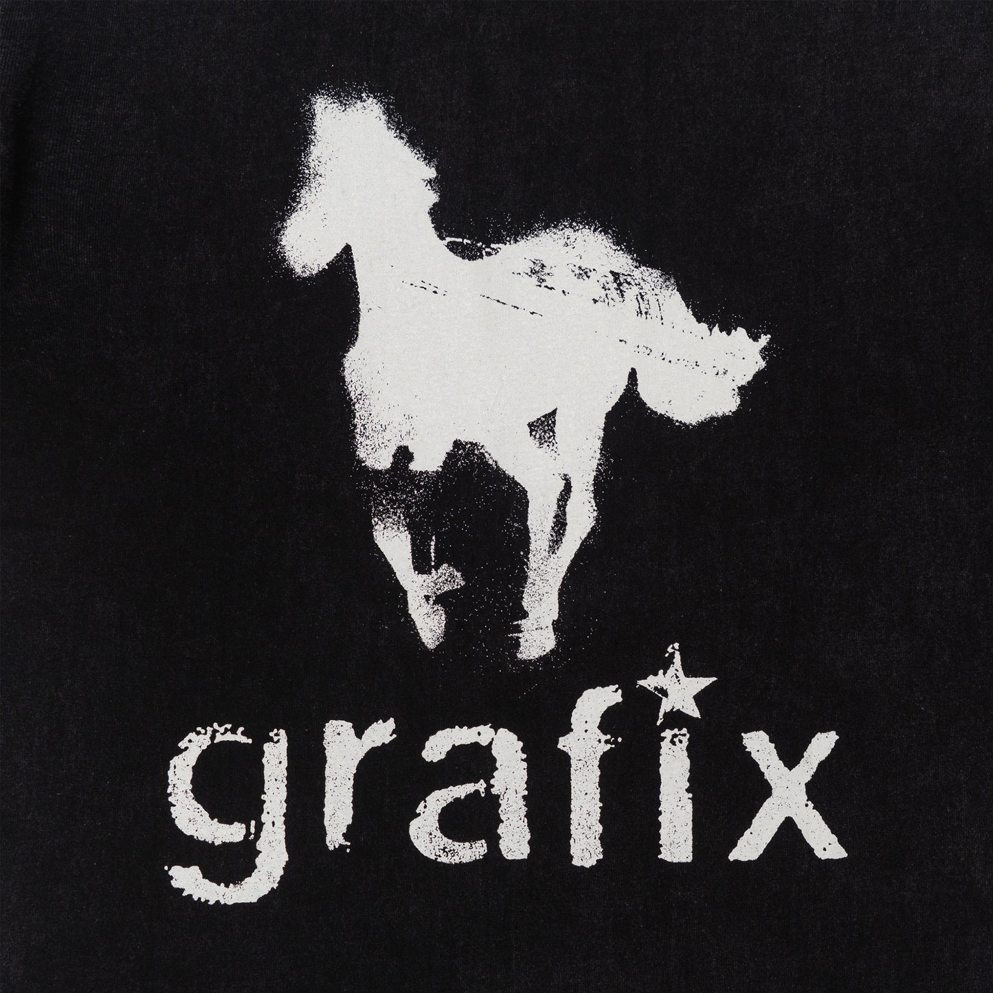 DASH GFX / T-SHIRT / WASHED BLACK