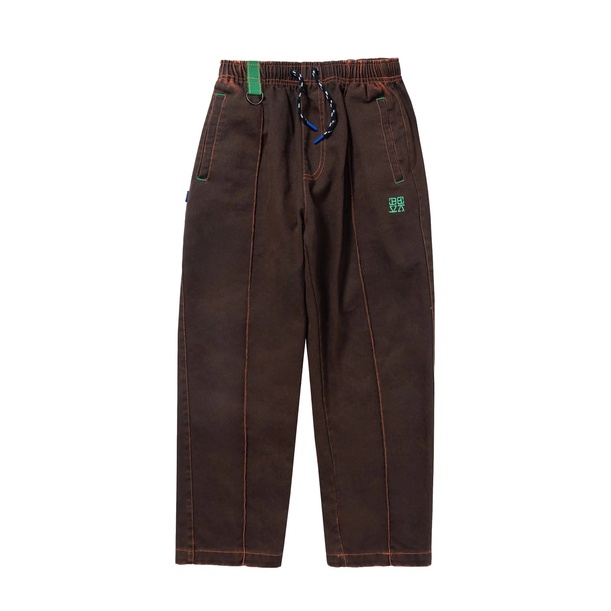 MIDTOWN PLEATED EASY PANTS [BROWN]