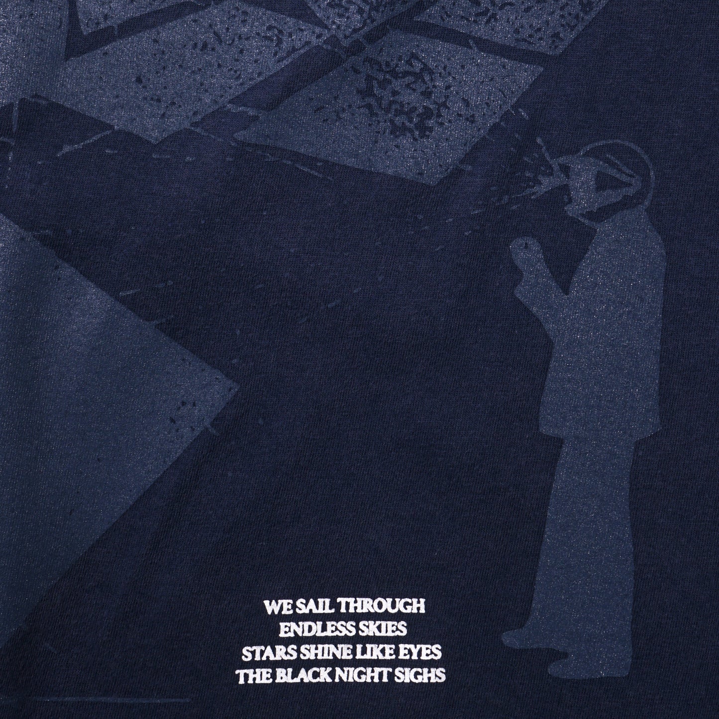 CARAVAN LS T-SHIRT WASHED BLUE