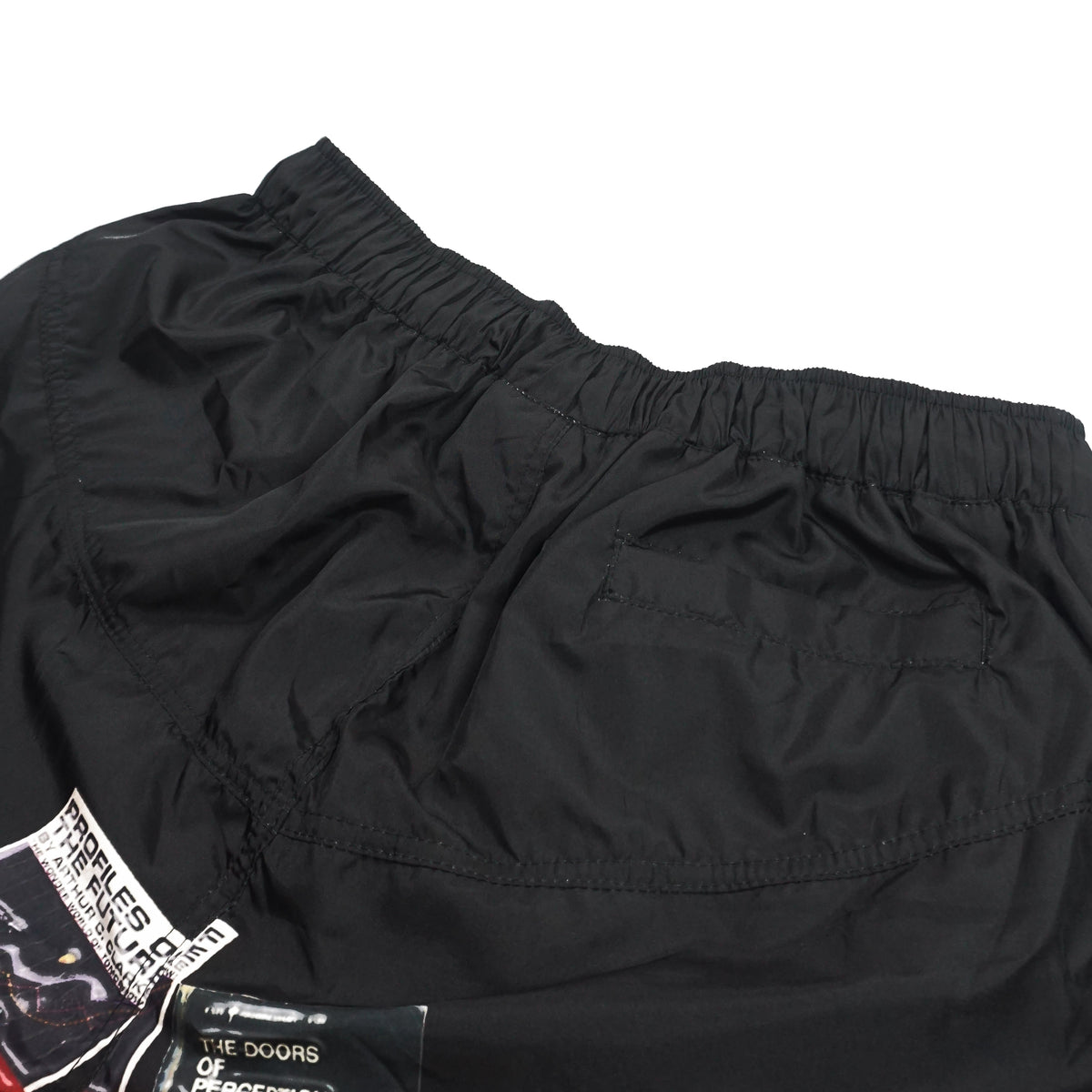 UFO COLLAGE SHORTS [BLACK]