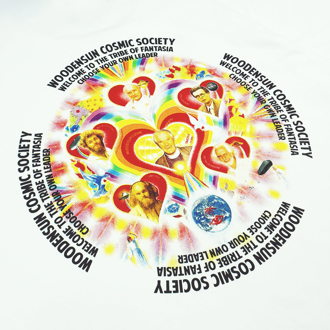 COSMIC SOCIETY T-SHIRT [WHITE]