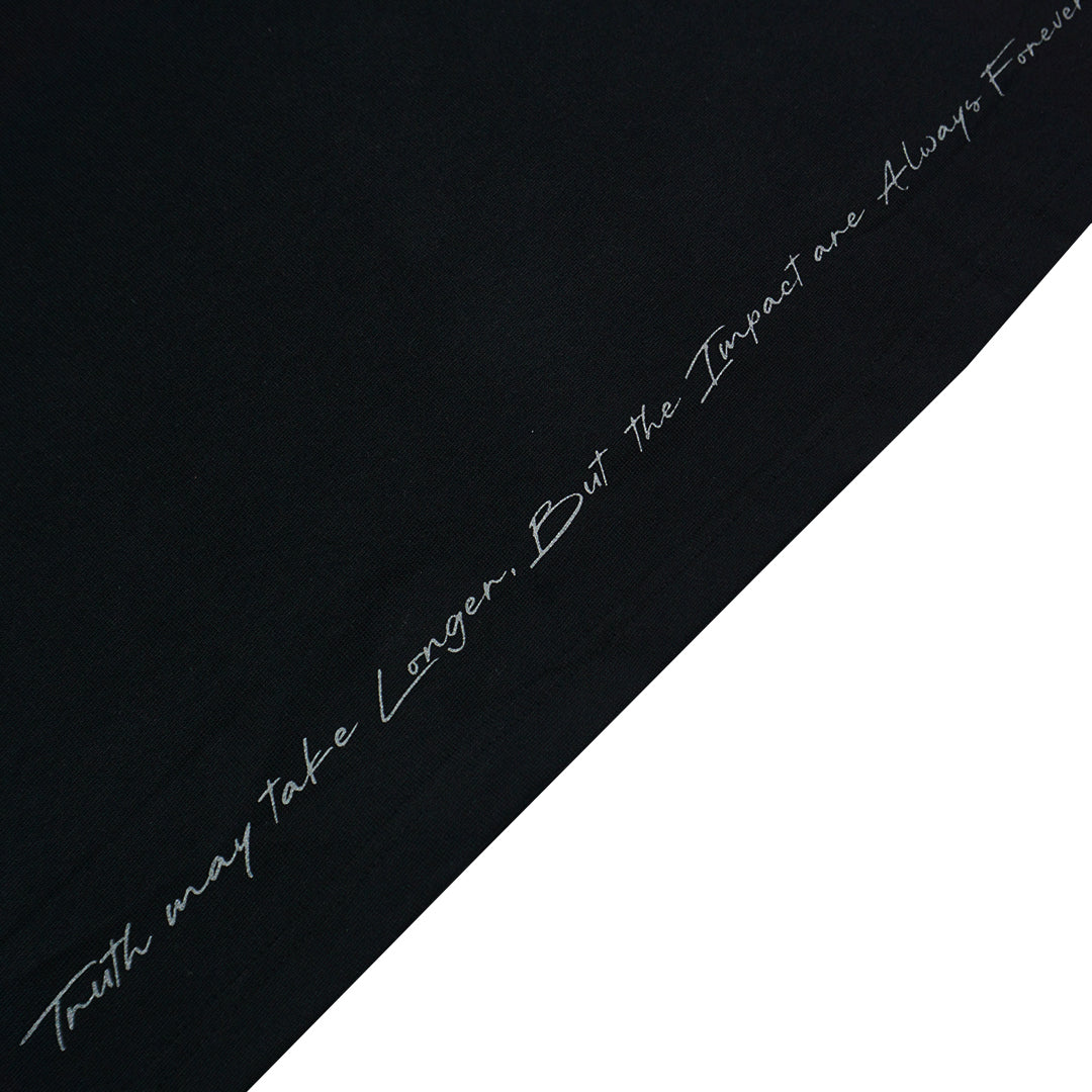 GREY ALIEN T-SHIRT [BLACK]