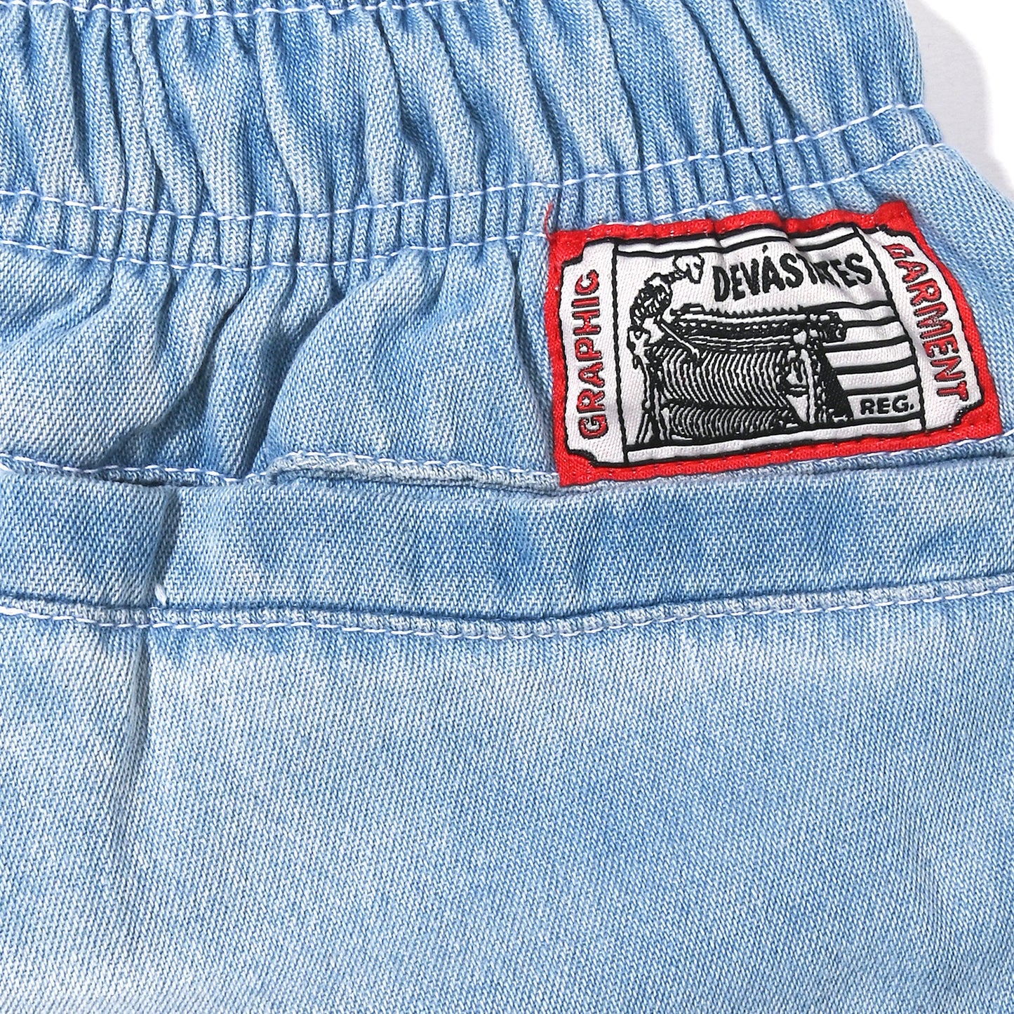 MIDTOWN PLEATED EASY PANTS SS26 [WASHED BLUE]