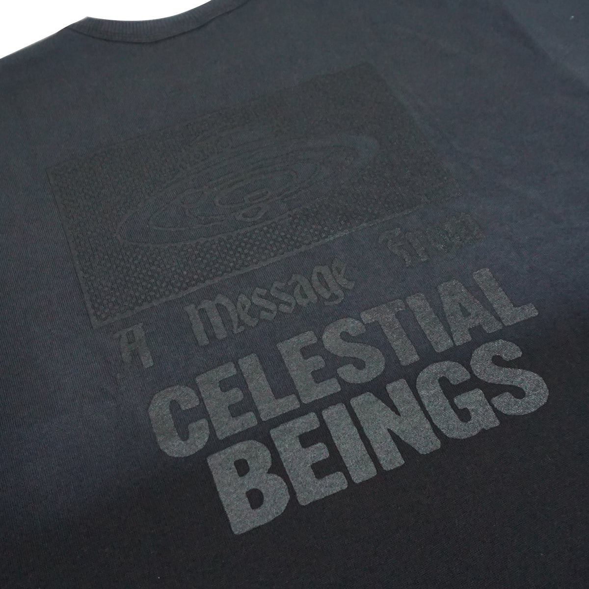 CELESTIAL BEING LS T-SHIRT [BLACK / CHARCOAL]