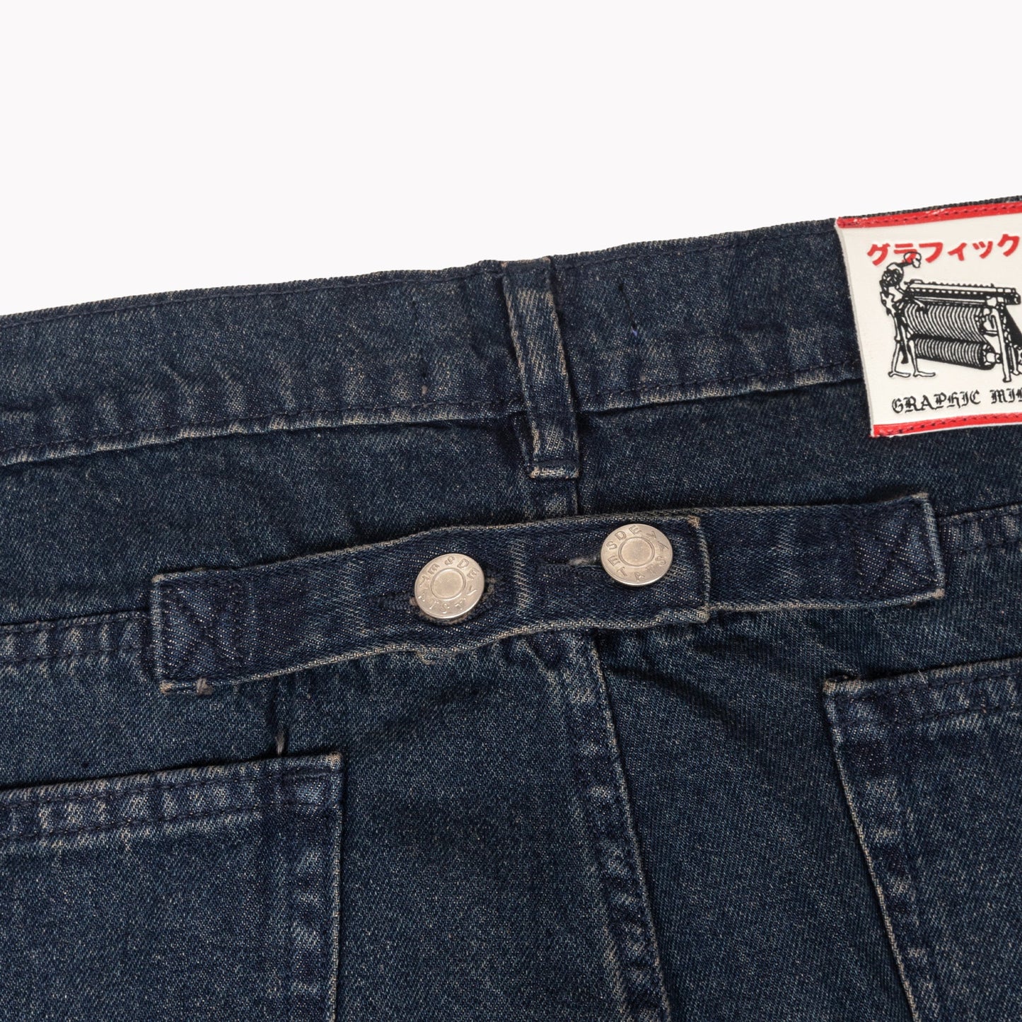 LAX / DENIM PANTS / WASHED BLUE
