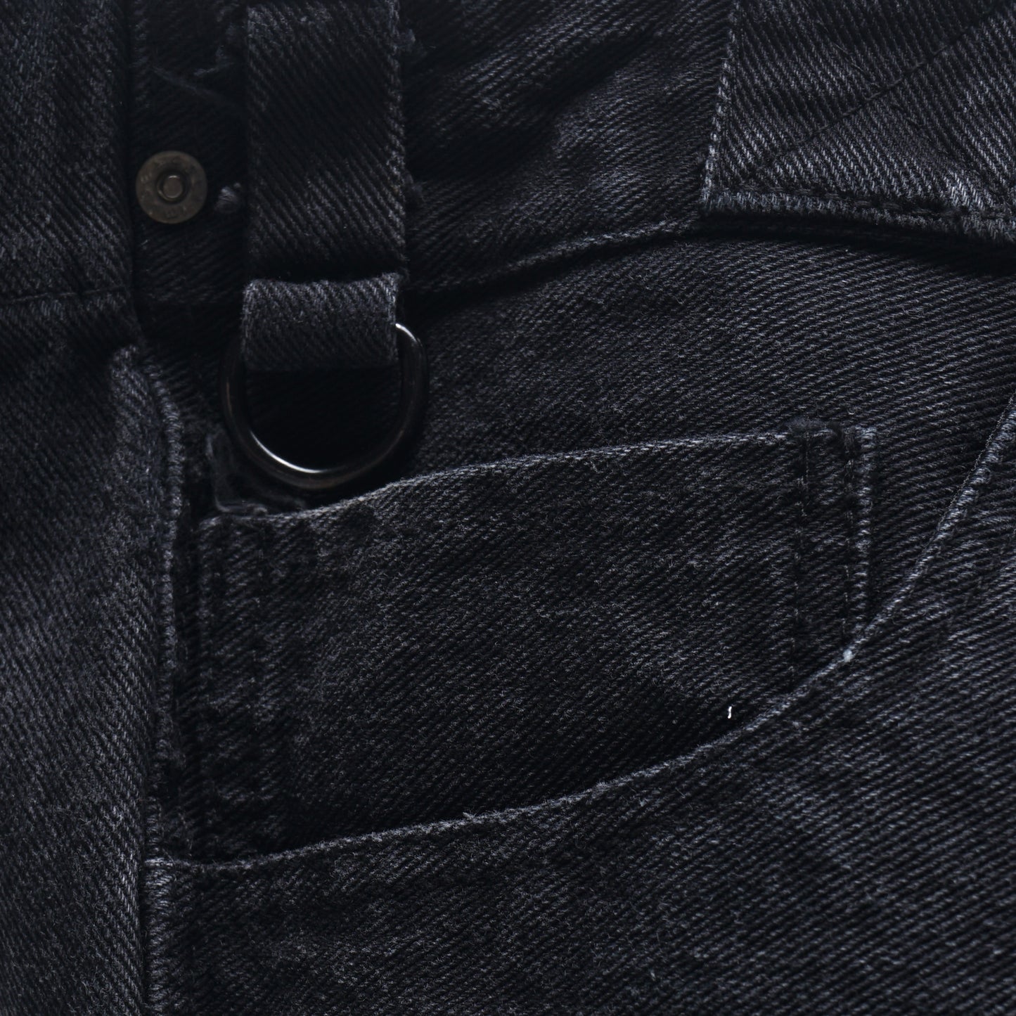 TOTEBAG WASHED DENIM BLACK AW'25