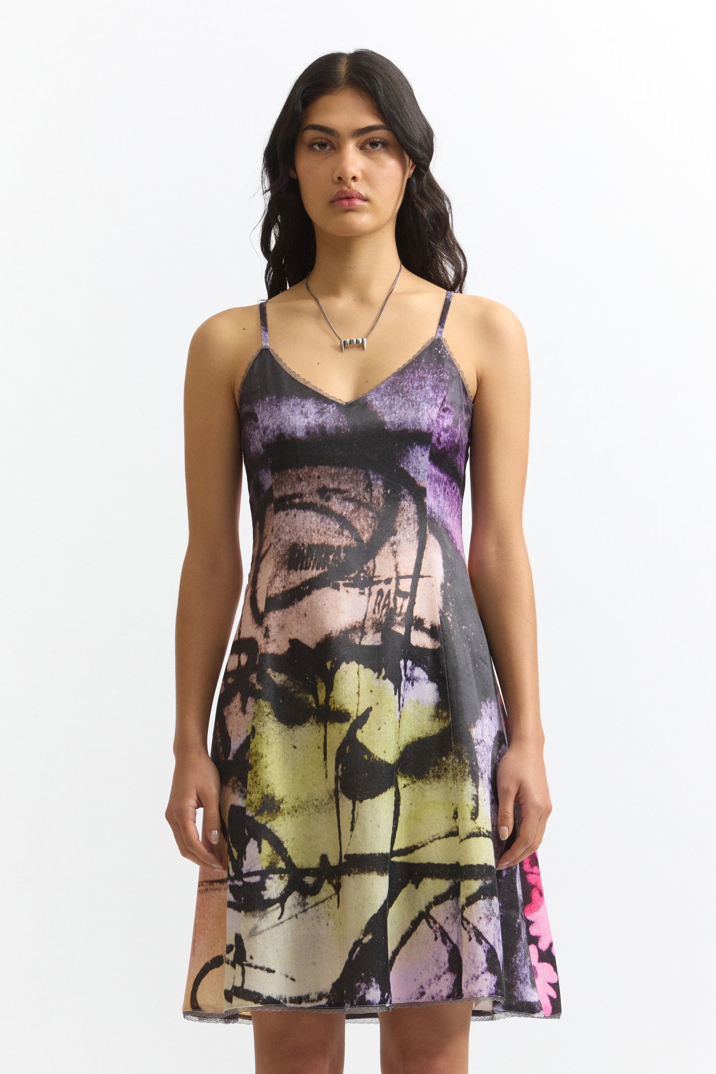 PHOTO SLIP DRESS / JOSHUA GORDON