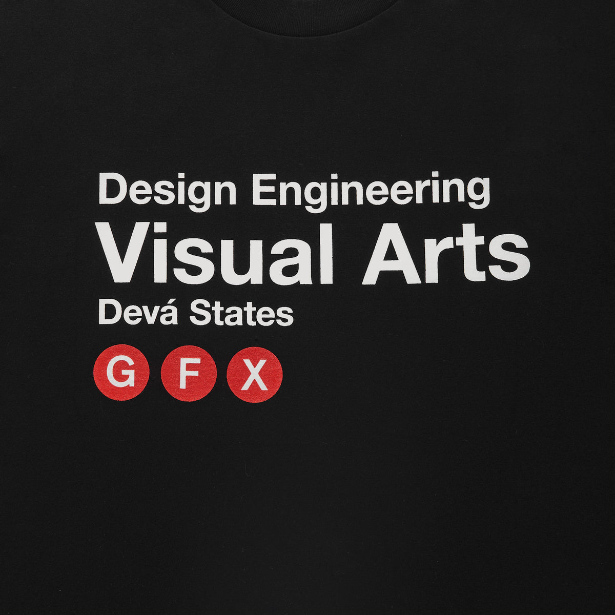 BARS T-SHIRT [BLACK]