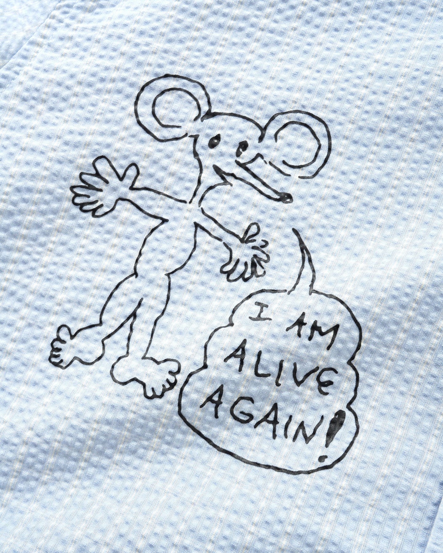 ALIVE AGAIN SHIRT [ LIGHT BLUE ]
