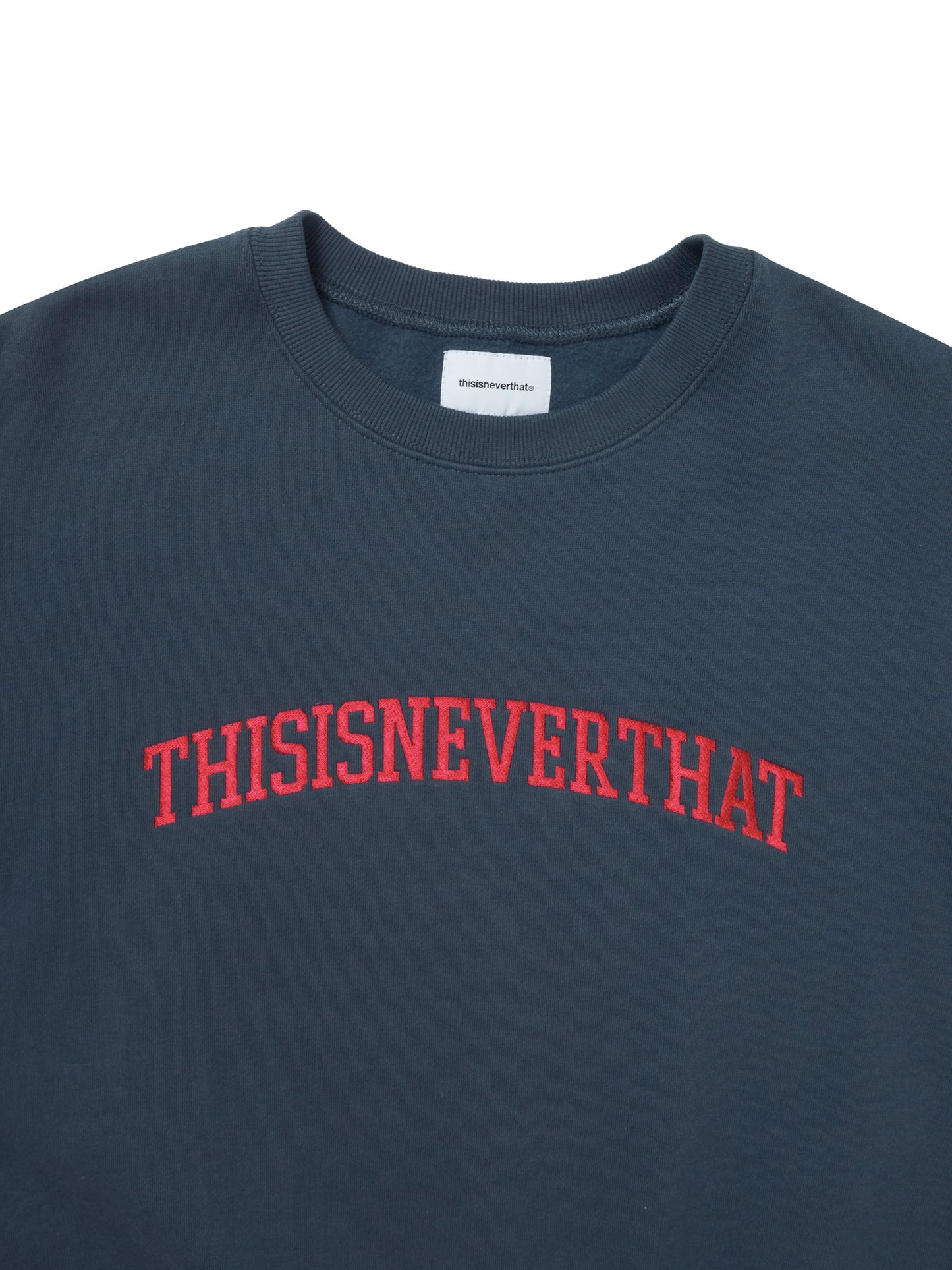 ARCH LOGO CREWNECK DEEP WATER