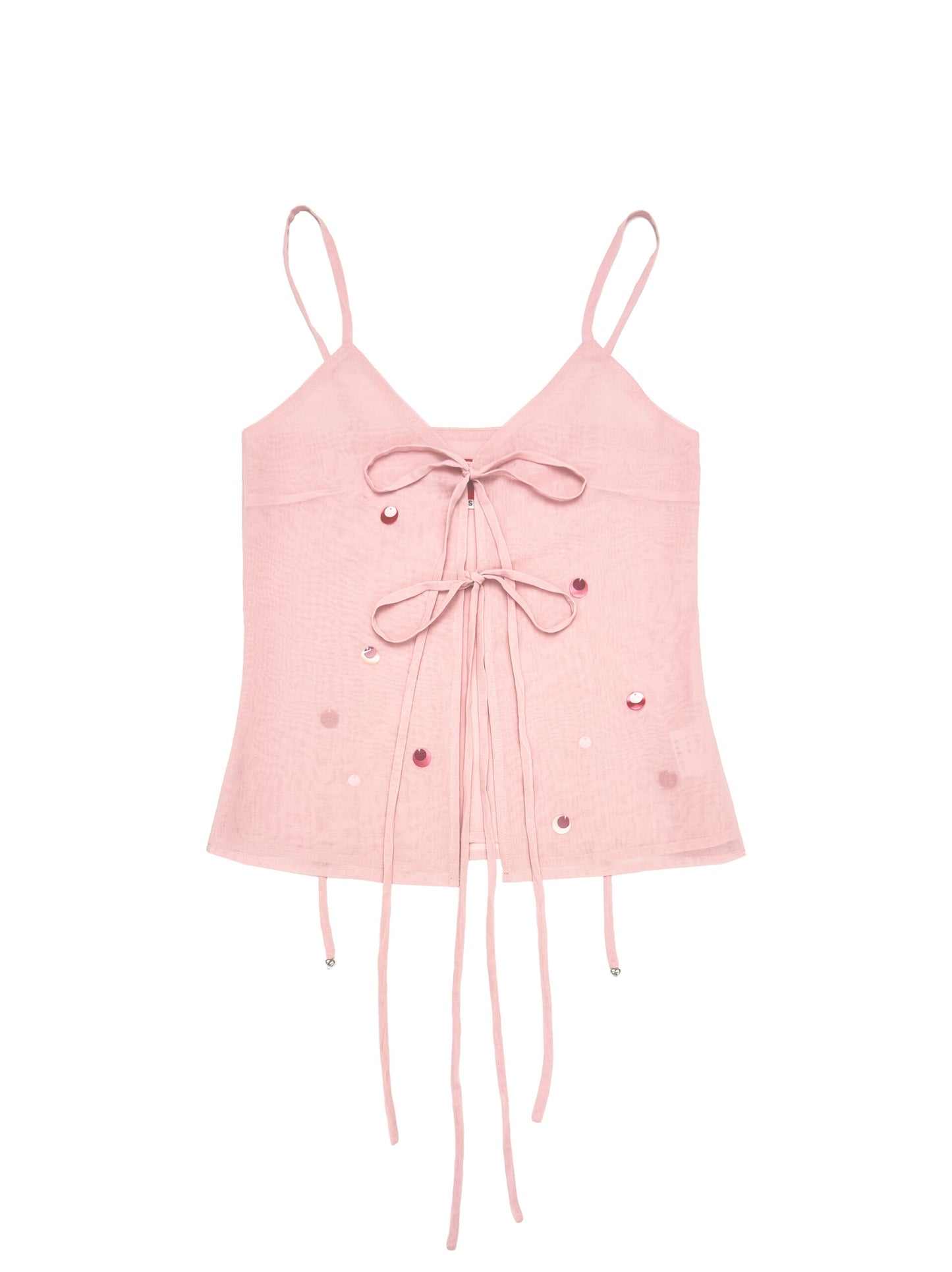 DOT TANKTOP PINK