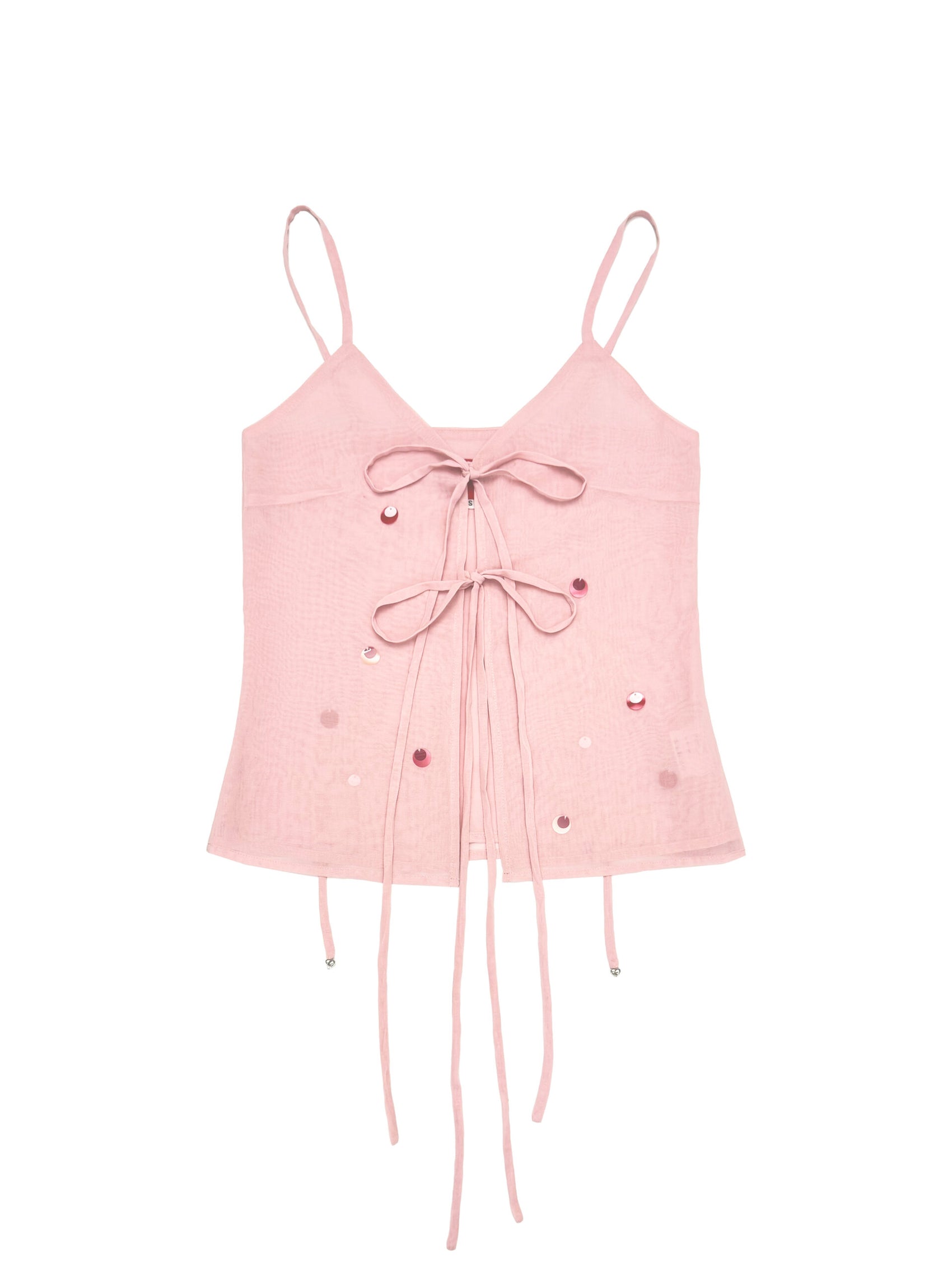 DOT TANKTOP PINK