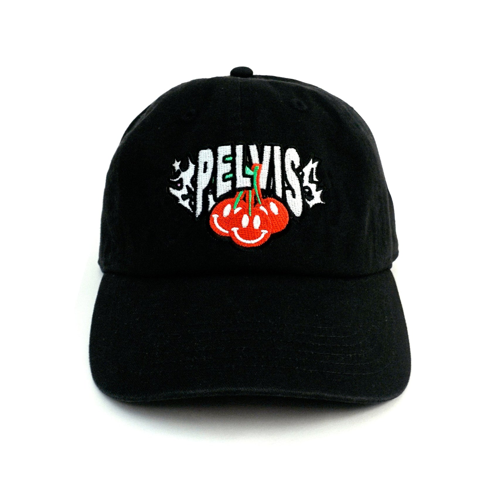 CHERRY ARC 6 PANEL CAP BLACK