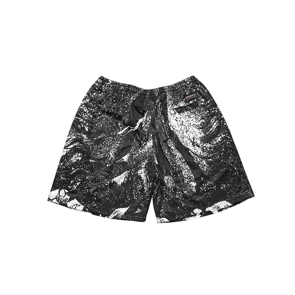 CAVEMAN MESH SHORTS [BLACK]