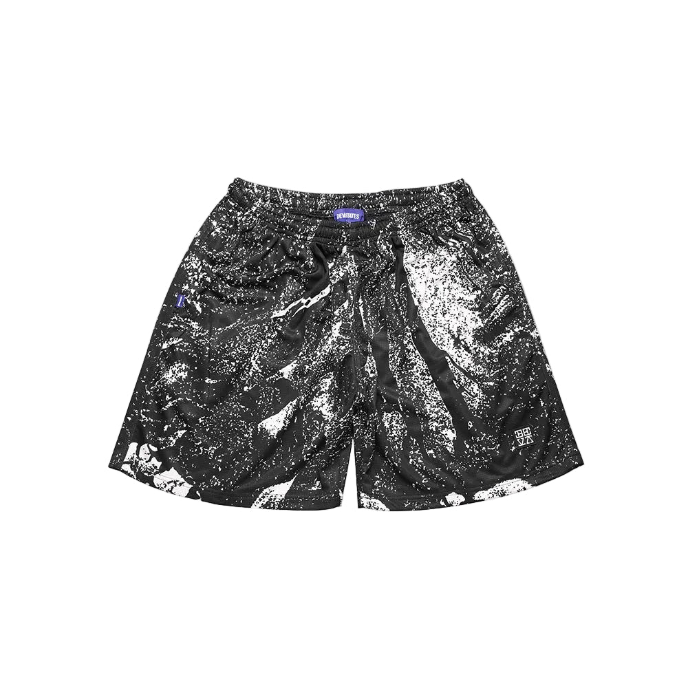 CAVEMAN MESH SHORTS [BLACK]