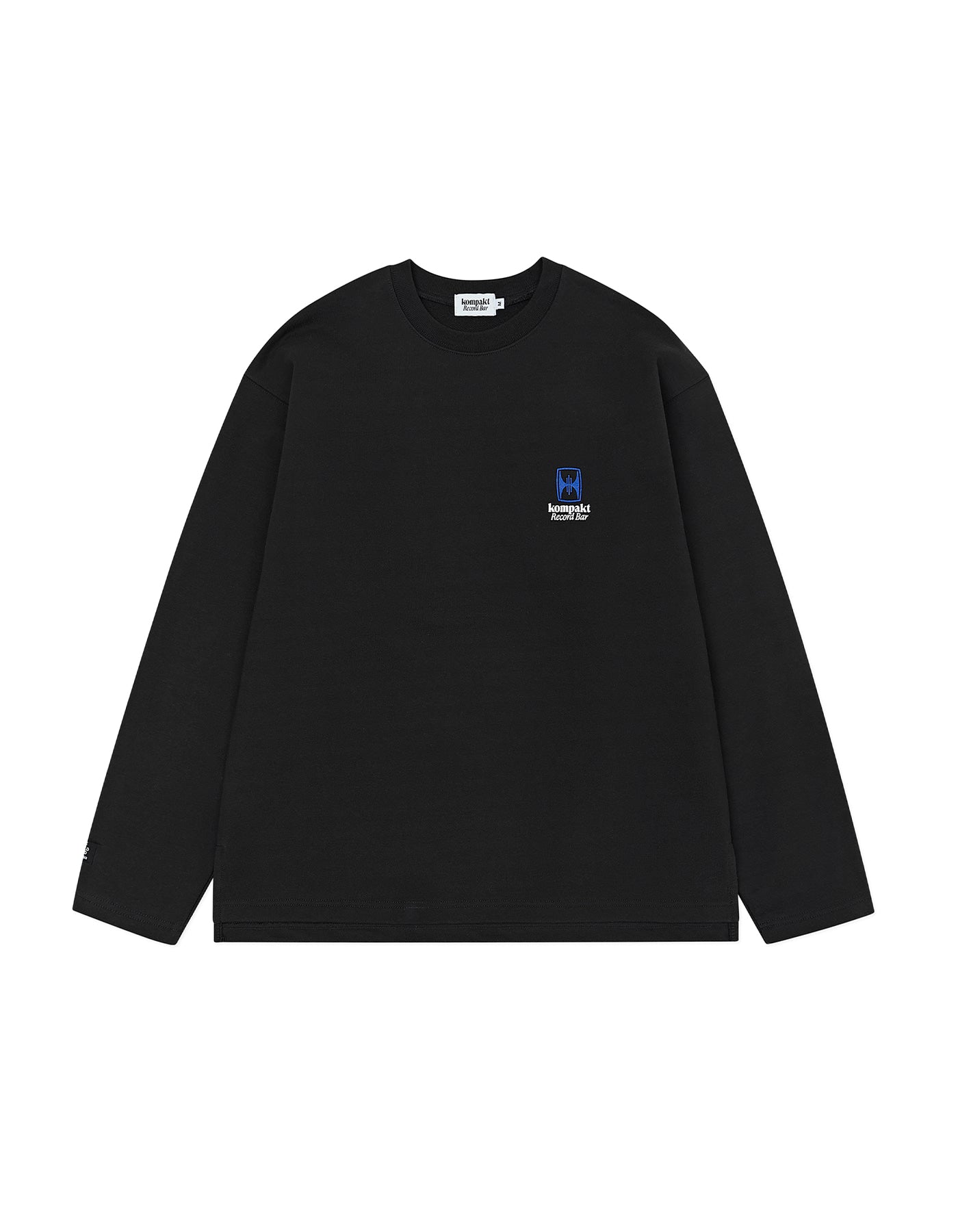 BASIC LOGO LONG SLEEVE SWEAT [ CHARCOAL ]