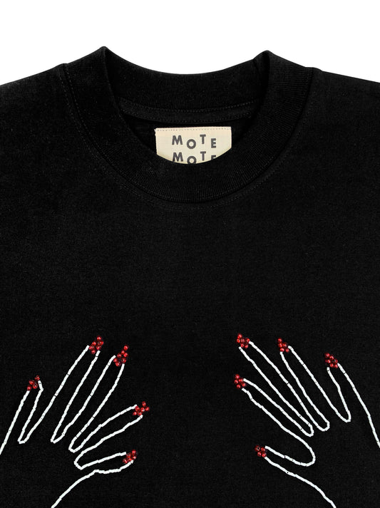 HANDS T-SHIRT BLACK