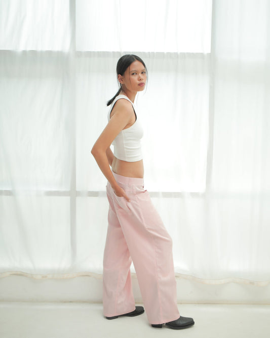 AMPLE PANTS [BABY PINK]