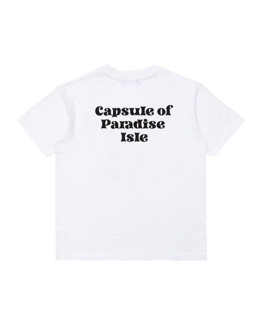 CAPSULE OF PARADISE ISLE T-SHIRT [WHITE]