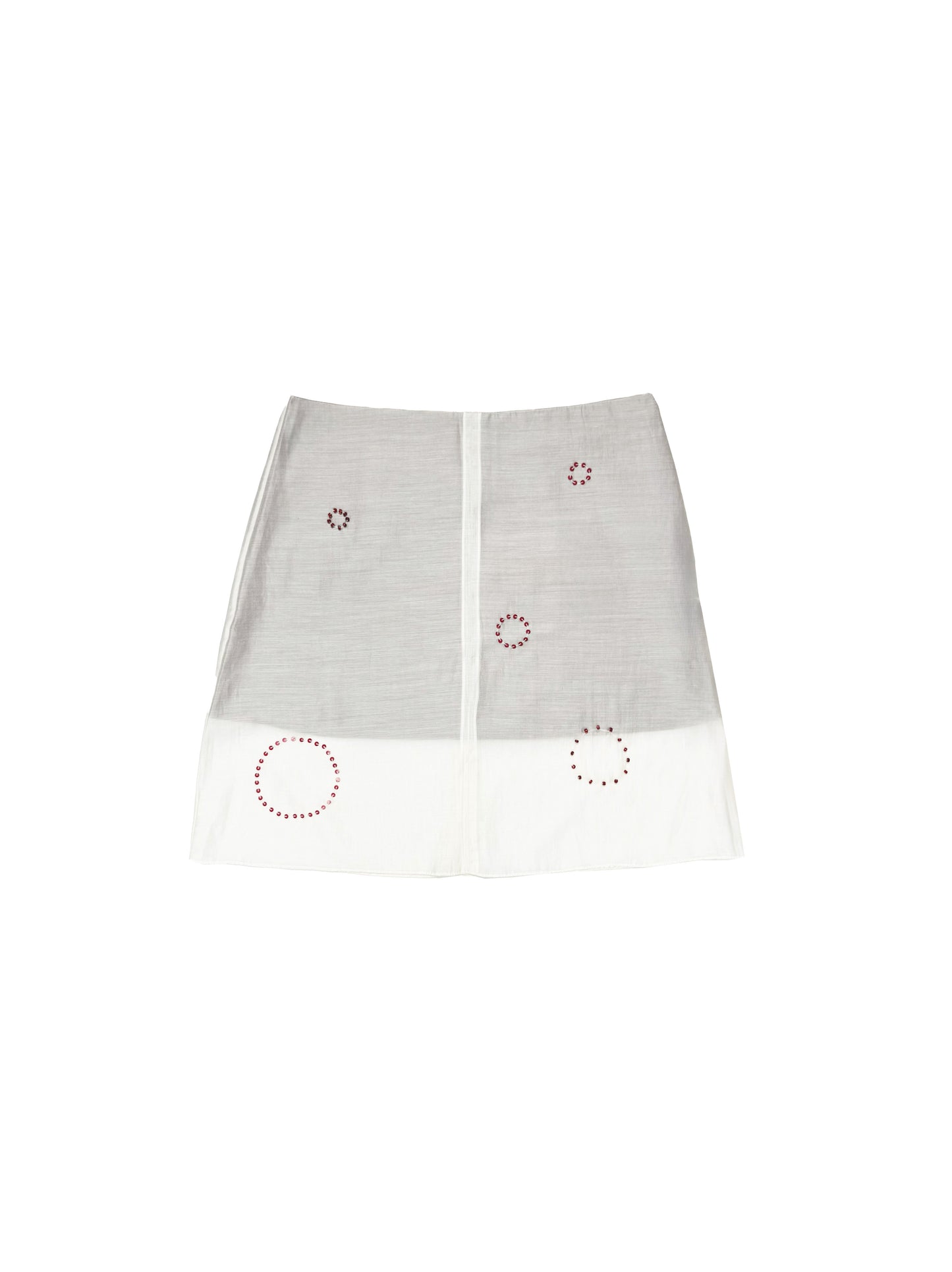 LOOP SKIRT WHITE