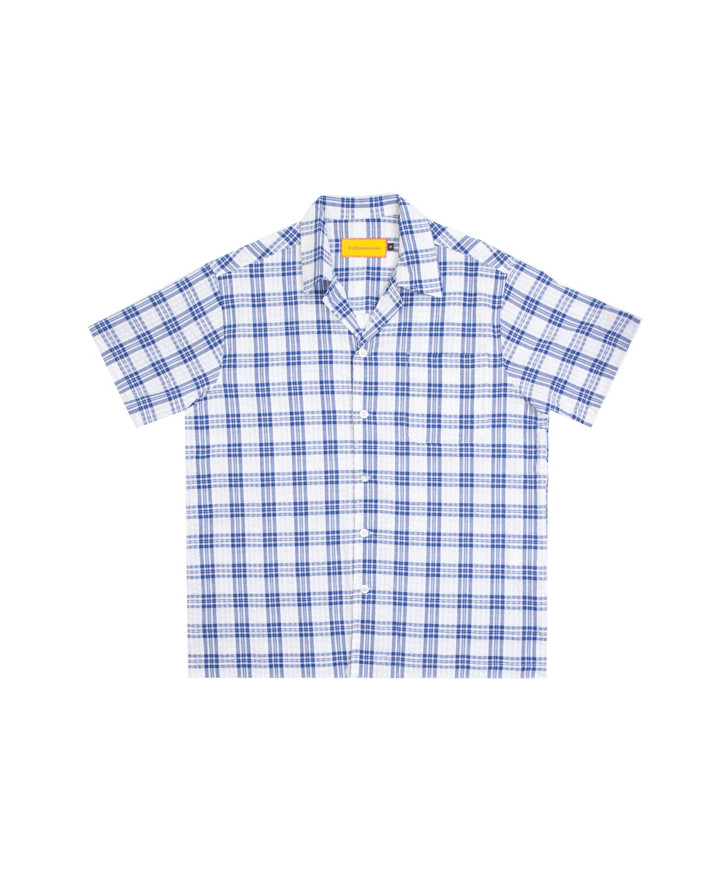 BASIC OPEN COLLAR SHIRT