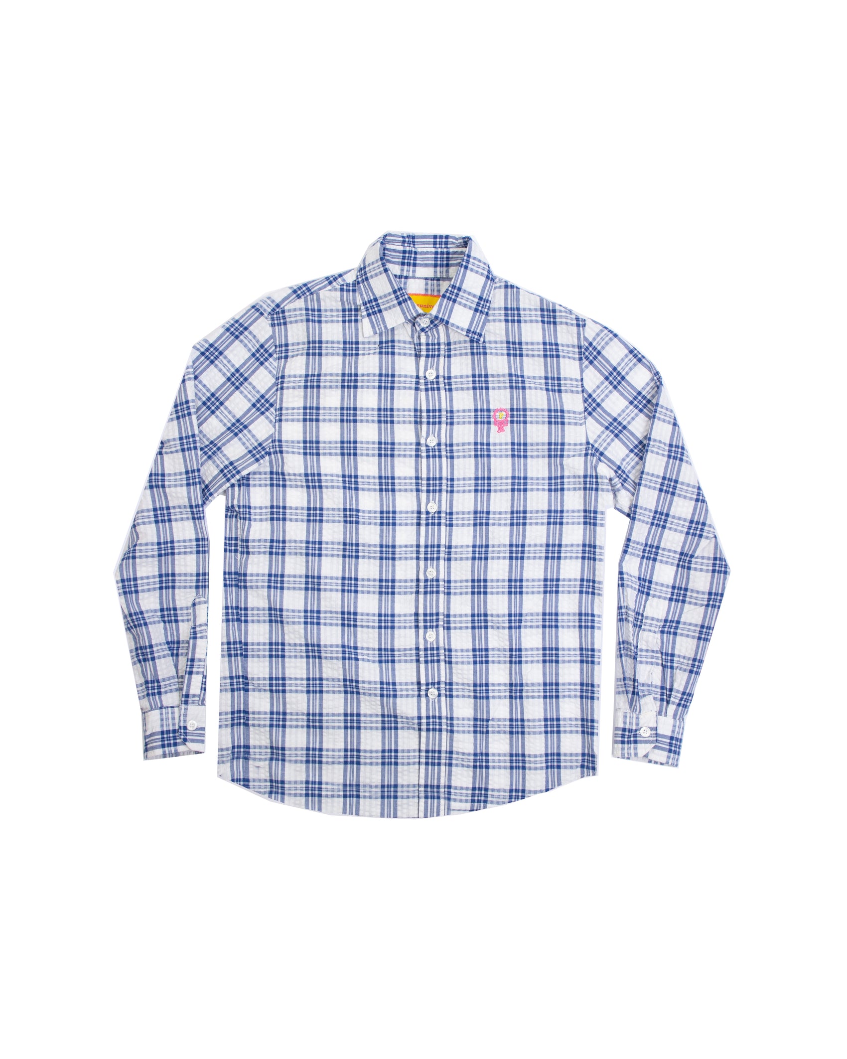 BERAT BEBANKU LS-SHIRT [ BLUE/WHITE ]
