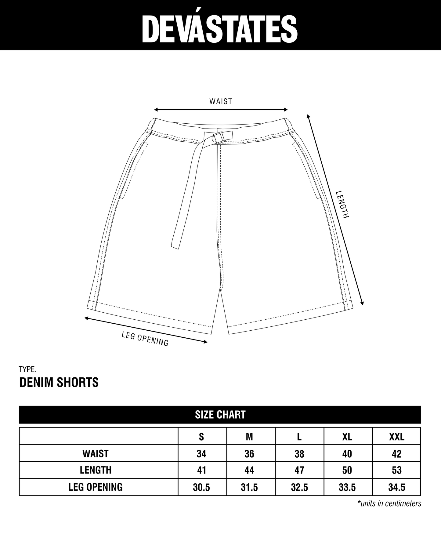 STROLL / DENIM SHORTS / WASHED BLUE