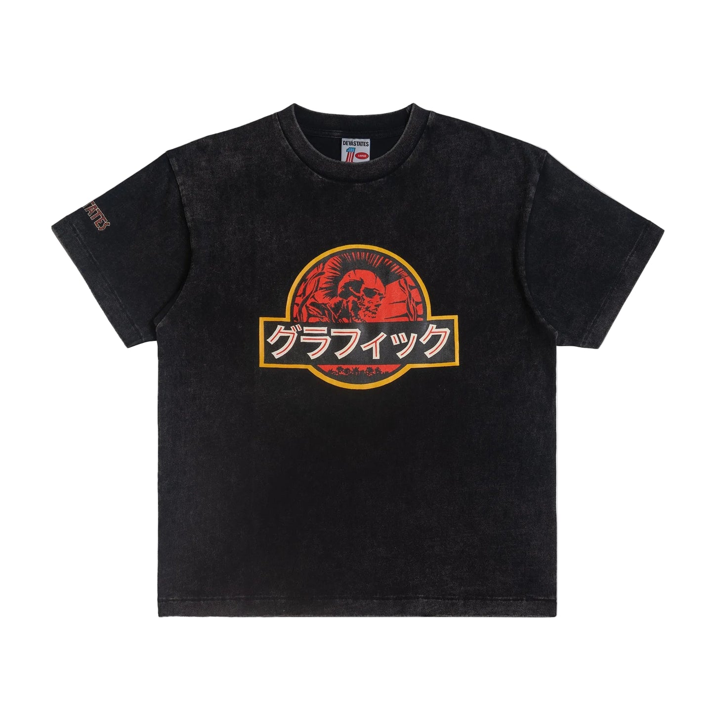 FOSSIL GFX T-SHIRT [WASHED BLACK]