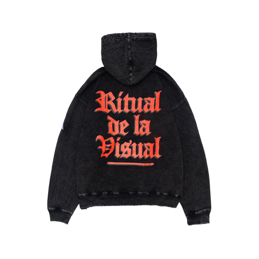 RITUAL HOODIE [WASHED BLACK]