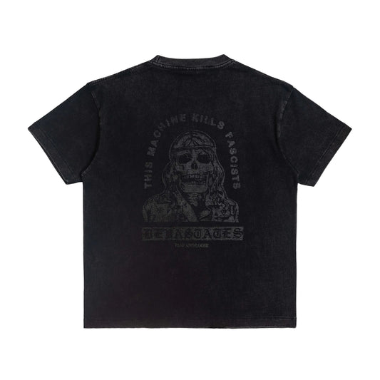 MACHINA GFX T-SHIRT [WASHED BLACK]