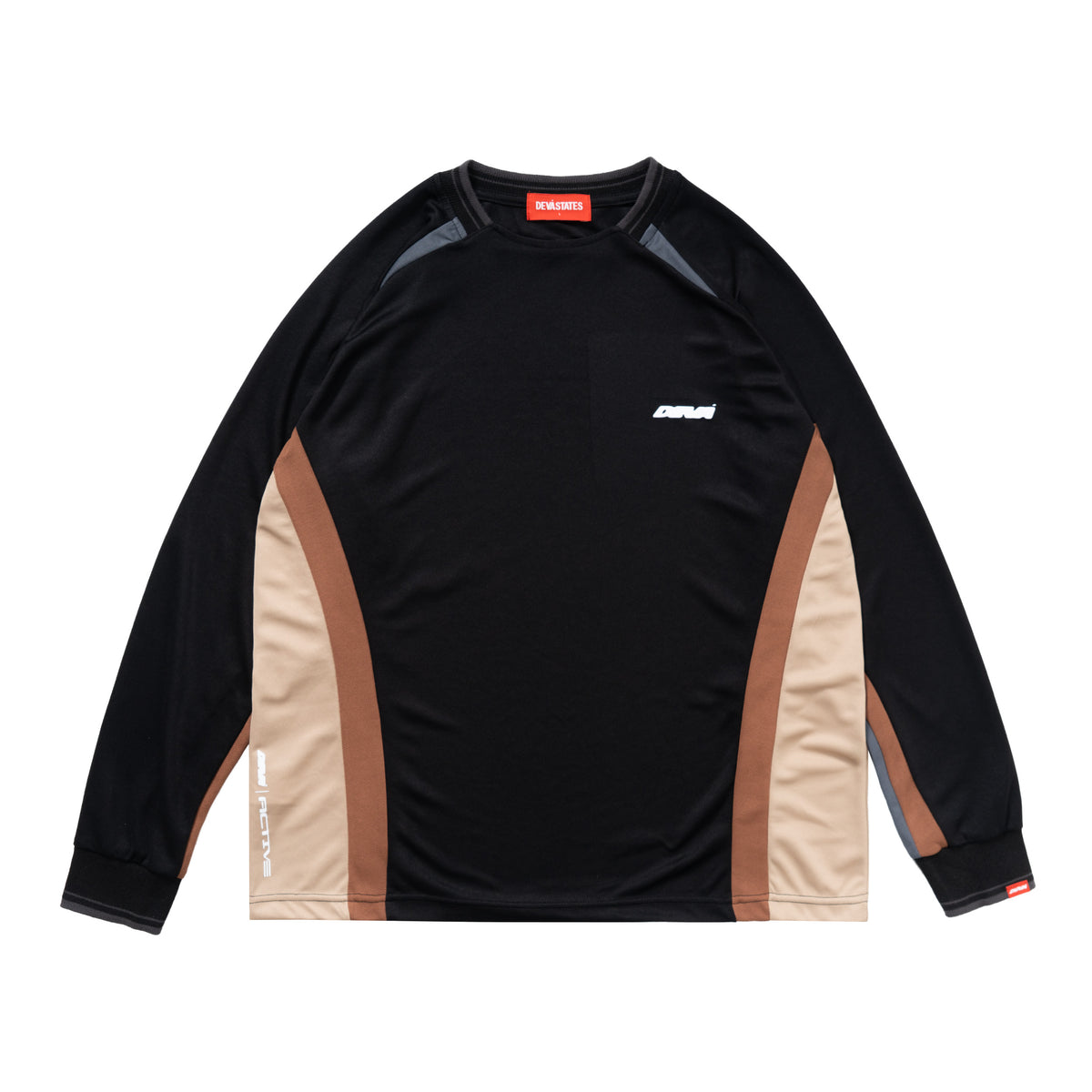 DISORDER L/S ACTIVE T-SHIRT [BLACK]